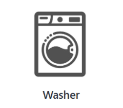 clothes washing machine icon
